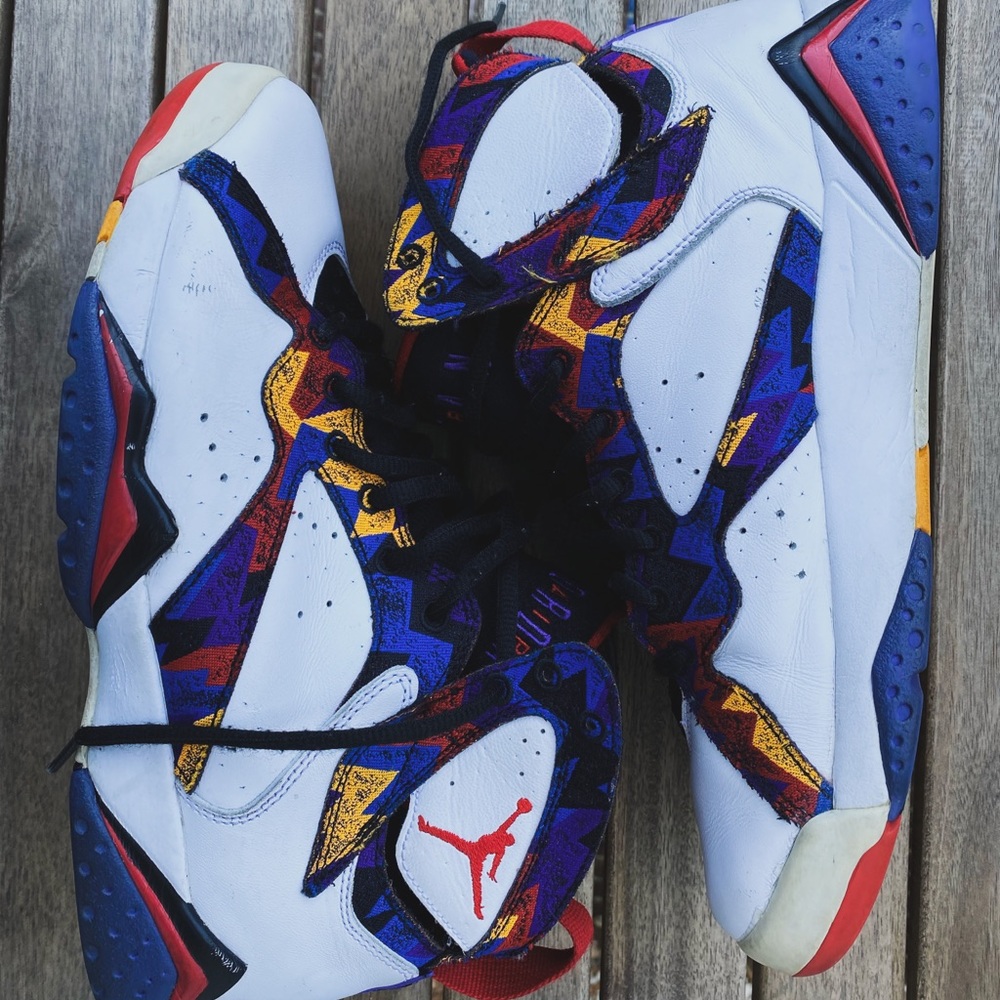 Air Jordan 7 Retro Nothing But Net Ugly Sweater